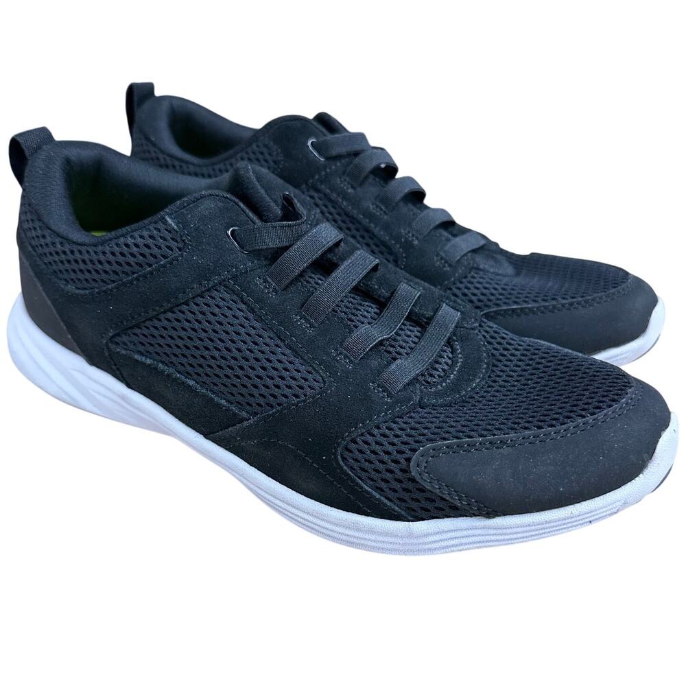 Vionic Agile Zesta Walking Sneaker Black Women's Sz 7.5 Excellent Used Condition